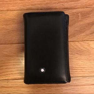 Montblanc Black Leather Cardholder Wallet